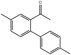 Ethanone, 1-(4,4'-dimethyl[1,1'-biphenyl]-2-yl)- Structural