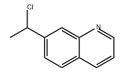 Quinoline, 7-(1-chloroethyl)- Structural