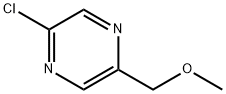 Pyrazine, 2-chloro-5-(methoxymethyl)- Structural