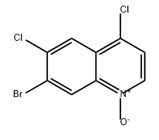 Quinoline, 7-bromo-4,6-dichloro-, 1-oxide Structural