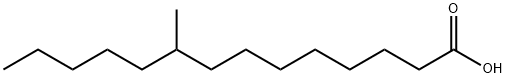 Tetradecanoic acid, 9-methyl- Structural