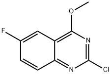 Quinazoline, 2-chloro-6-fluoro-4-methoxy- Structural