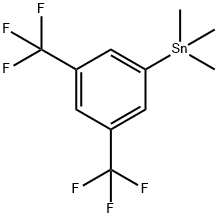 Stannane, [3,5-bis(trifluoromethyl)phenyl]trimethyl- Structural