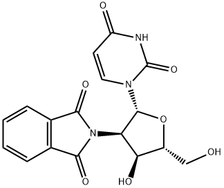 Uridine, 2'-deoxy-2'-(1,3-dihydro-1,3-dioxo-2H-isoindol-2-yl)- (9CI) Structural
