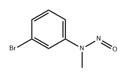 Benzenamine, 3-bromo-N-methyl-N-nitroso- Structural
