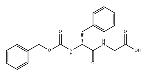 Glycine, N-[N-[(phenylmethoxy)carbonyl]-D-phenylalanyl]- (9CI) Structural