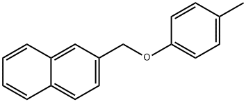 Naphthalene, 2-[(4-methylphenoxy)methyl]- Structural