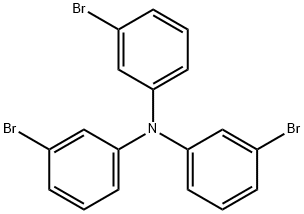 Benzenamine, 3-bromo-N,N-bis(3-bromophenyl)- Structural