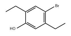 Phenol, 4-bromo-2,5-diethyl- Structural