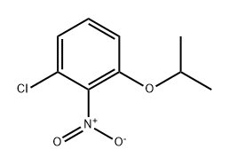 Benzene, 1-chloro-3-(1-methylethoxy)-2-nitro- Structural