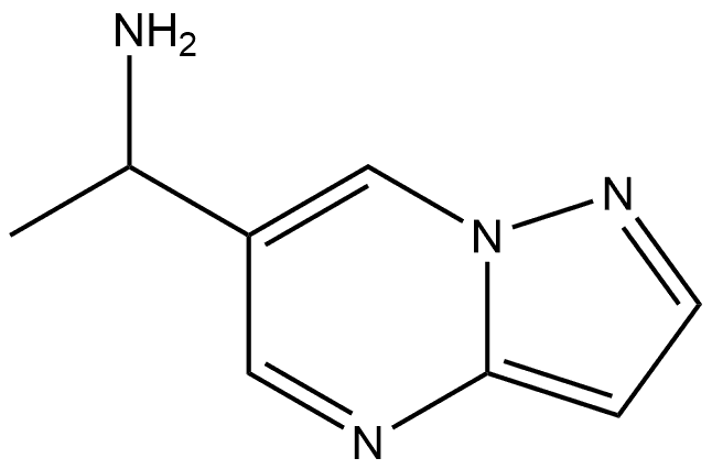 Pyrazolo[1,5-a]pyrimidine-6-methanamine, α-methyl- Structural