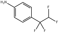 Benzenamine, 4-(1,1,2,2-tetrafluoroethyl)- Structural
