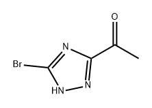 Ethanone, 1-(5-bromo-1H-1,2,4-triazol-3-yl)- Structural