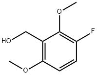 Benzenemethanol, 3-fluoro-2,6-dimethoxy- Structural