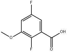 Benzoic acid, 2,5-difluoro-3-methoxy- Structural