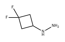 Hydrazine, (3,3-difluorocyclobutyl)- Structural