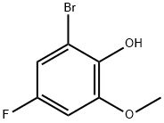 Phenol, 2-bromo-4-fluoro-6-methoxy- Structural