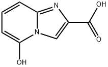 Imidazo[1,2-a]pyridine-2-carboxylic acid, 5-hydroxy- Structural
