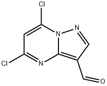 Pyrazolo[1,5-a]pyrimidine-3-carboxaldehyde, 5,7-dichloro- Structural