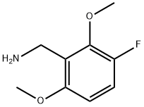 Benzenemethanamine, 3-fluoro-2,6-dimethoxy- Structural