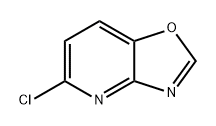 Oxazolo[4,5-b]pyridine, 5-chloro- Structural