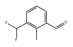 Benzaldehyde, 3-(difluoromethyl)-2-methyl- Structural