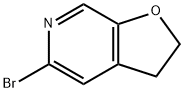 Furo[2,3-c]pyridine, 5-bromo-2,3-dihydro- Structural