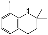 Quinoline, 8-fluoro-1,2,3,4-tetrahydro-2,2-dimethyl- Structural