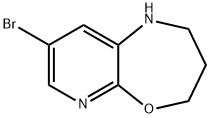 Pyrido[2,3-b][1,4]oxazepine, 8-bromo-1,2,3,4-tetrahydro- Structural