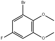 Benzene, 1-bromo-5-fluoro-2,3-dimethoxy- Structural