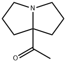 Ethanone, 1-(tetrahydro-1H-pyrrolizin-7a(5H)-yl)- Structural