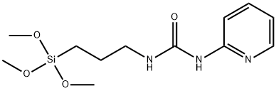 Urea, N-2-pyridinyl-N'-[3-(trimethoxysilyl)propyl]- Structural