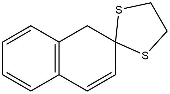 Spiro[1,3-dithiolane-2,2'(1'H)-naphthalene] (8CI,9CI) Structural
