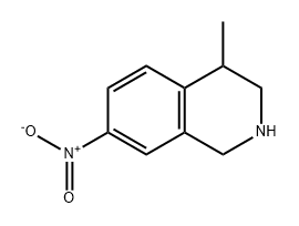 Isoquinoline, 1,2,3,4-tetrahydro-4-methyl-7-nitro- Structural