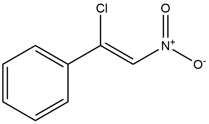Styrene, α-chloro-β-nitro-, (Z)- (8CI) Structural