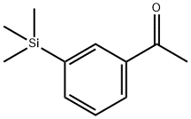 Ethanone, 1-[3-(trimethylsilyl)phenyl]- Structural