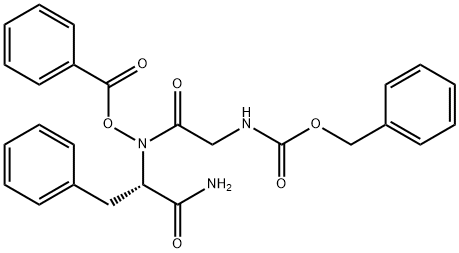 Z-Gly-Phe-NHO-Bz Structural