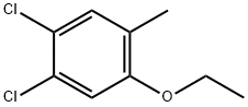 Benzene, 1,2-dichloro-4-ethoxy-5-methyl- Structural