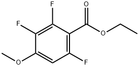 Benzoic acid, 2,3,6-trifluoro-4-methoxy-, ethyl ester Structural