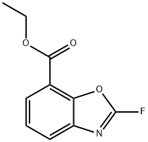 Ethyl 2-fluorobenzo[d]oxazole-7-carboxylate Structural
