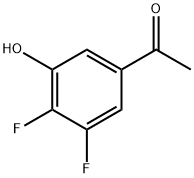 Ethanone, 1-(3,4-difluoro-5-hydroxyphenyl)- Structural