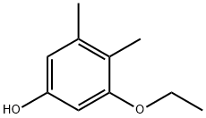 Phenol, 3-ethoxy-4,5-dimethyl- Structural