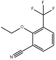 Benzonitrile, 2-ethoxy-3-(trifluoromethyl)- Structural