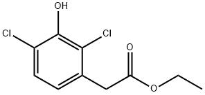 Ethyl 2,4-dichloro-3-hydroxyphenylacetate Structural
