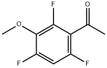 Ethanone, 1-(2,4,6-trifluoro-3-methoxyphenyl)- Structural