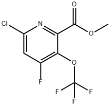 Methyl 6-chloro-4-fluoro-3-(trifluoromethoxy)pyridine-2-carboxylate