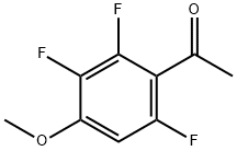 Ethanone, 1-(2,3,6-trifluoro-4-methoxyphenyl)- Structural
