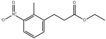 Ethyl 2-methyl-3-nitrophenylpropanoate Structural