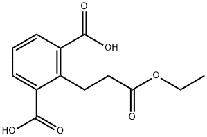 Ethyl 2,6-dicarboxyphenylpropanoate Structural