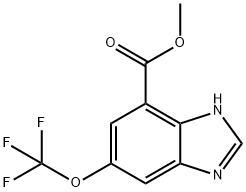 Methyl 6-trifluoromethoxy-1H-benzimidazole-4-carboxylate
